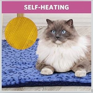 NWT PAIGTEK Self-Heating Self-Warming Cat Dog Pet Bed Pad Washable Non Electric